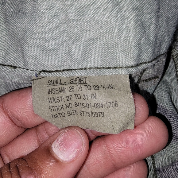 Authentic Army Camouflage Military Soilder Pants - Picture 5 of 6